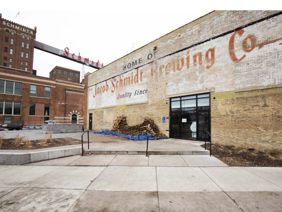 Outside Entrance to Keg House