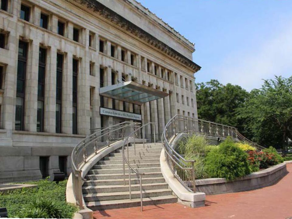 Steps Outside of Carnegie Library