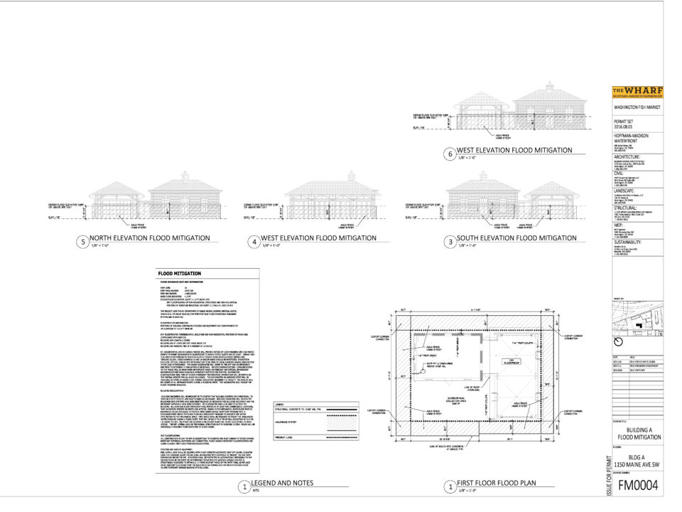 The Wharf Flood Mitigation plans