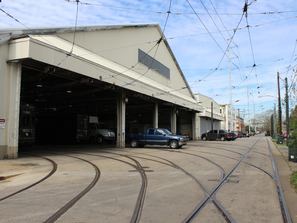 St. Charles Line streetcar tracks