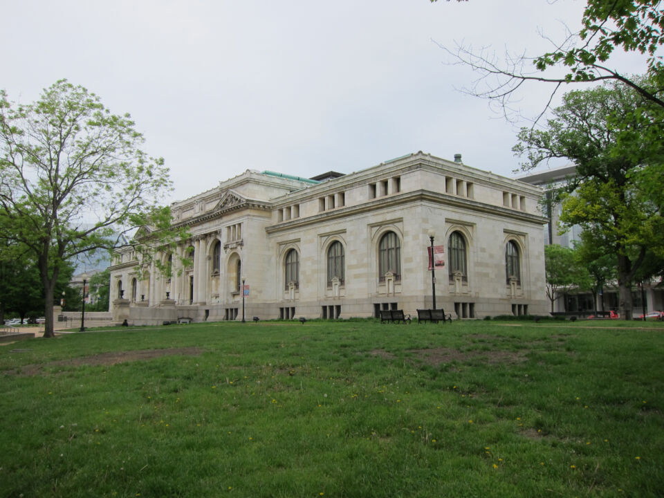 Lawn Outside of Carnegie Library
