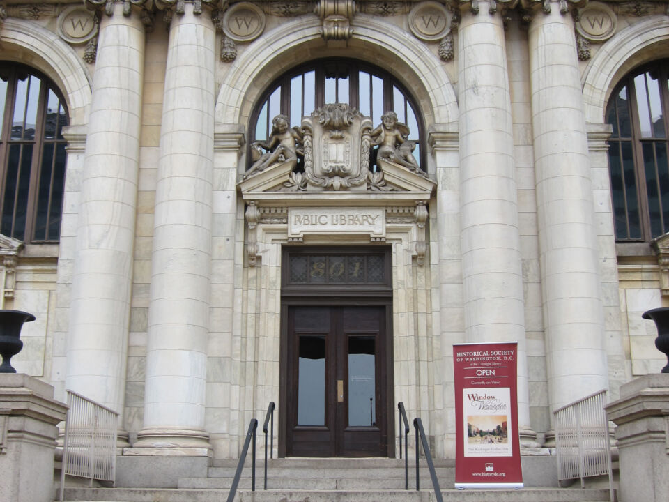 Front Entrance to Carnegie Library