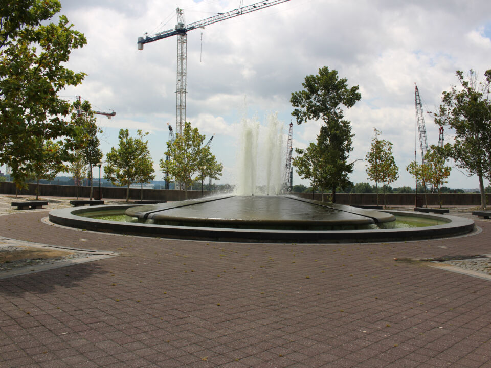 Fountain in Washington DC Park