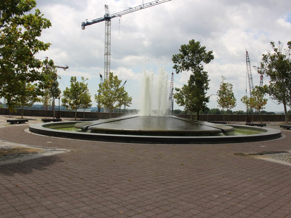Fountain in Washington DC Park
