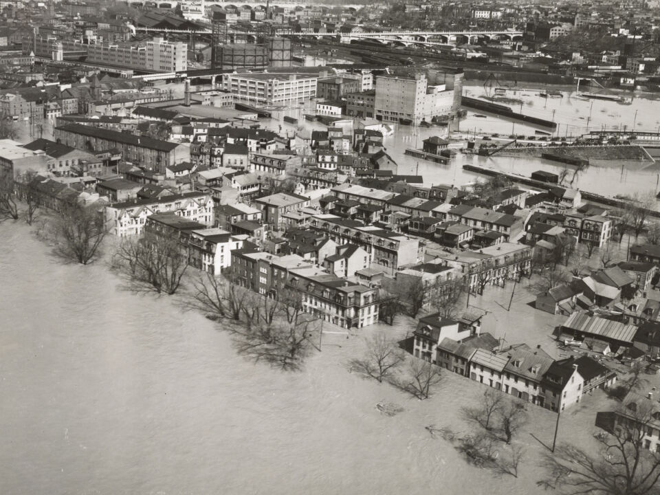 Flooding Historic Susquehana (NARA)